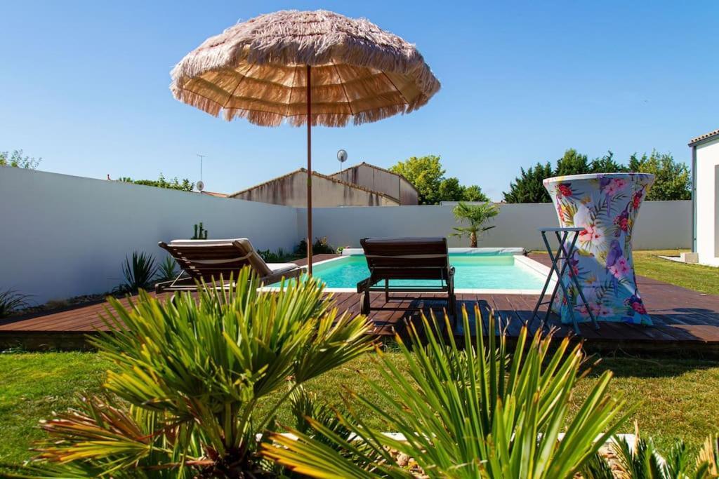 Villa Avec Piscine Chauffee Trois Chambres Saint-Sulpice-de-Royan Dış mekan fotoğraf